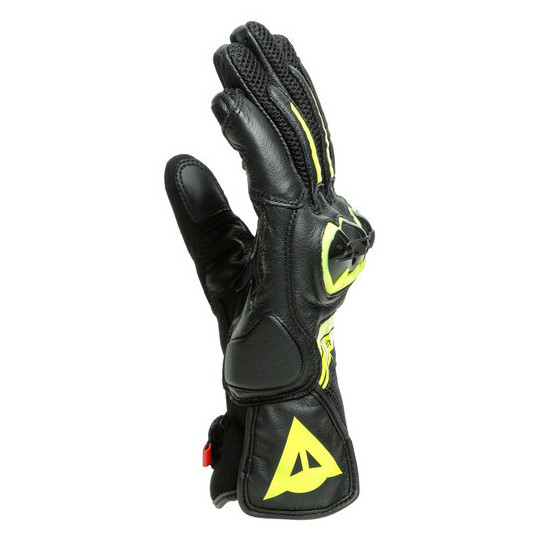 Guanti Moto Estivi in Pelle Dainese MIG 3 Nero Giallo Fluo