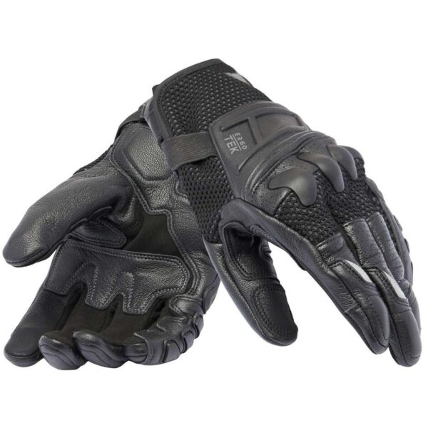 Guanti Moto in Pelle Dainese X-RIDE 2 ERGO-TEK Nero Nero