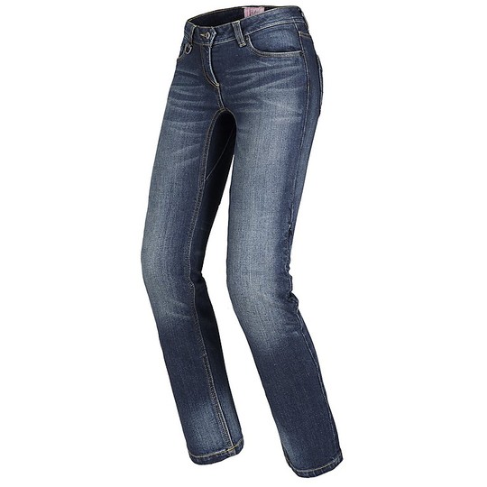 Pantaloni Donna Jeans Tecnici Spidi J-TRACKER Lady Blu