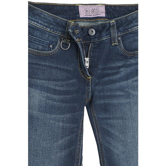Pantaloni Donna Jeans Tecnici Spidi J-TRACKER Lady Blu