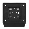 Porta Targa Unviersale per Ciclomotori Lampa Nero 150x155mm