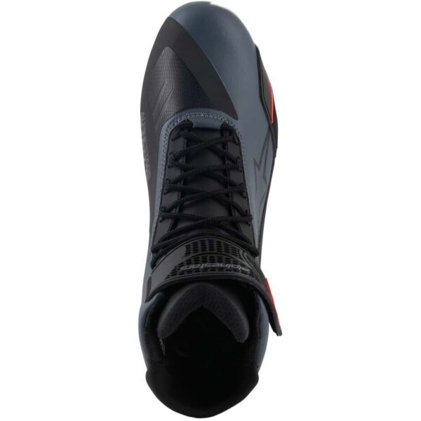 Scarpe Moto Alpinestars FASTER-4 Nero Grigio Rosso Fluo