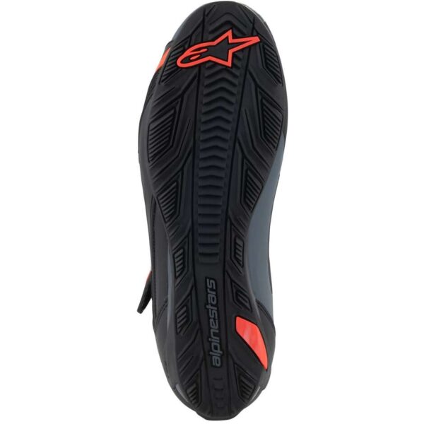 Scarpe Moto Alpinestars FASTER-4 Nero Grigio Rosso Fluo