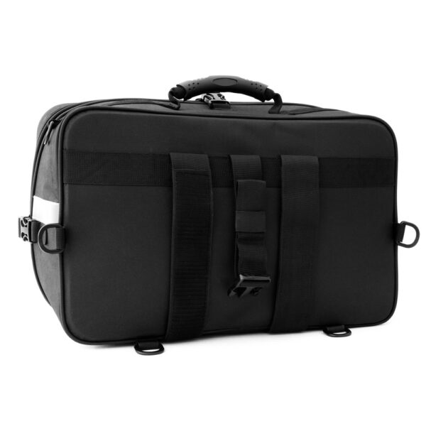 COPPIA BORSE SEMI RIGIDE X PLOR NERO OPACO 25 LITRI