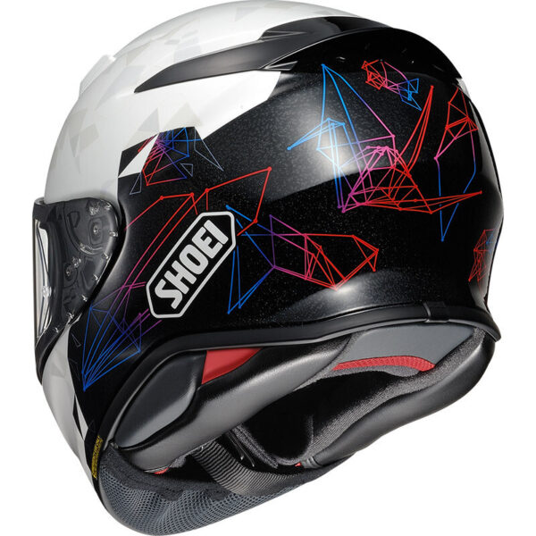 Casco Moto Integrale Shoei NXR2 Origami TC-5 Nero Bianco