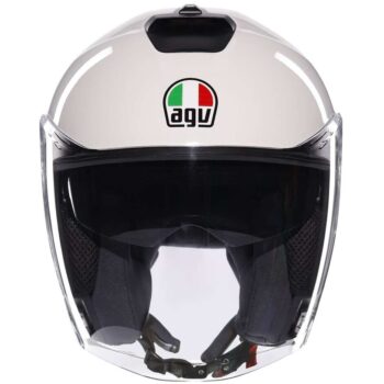 Casco Moto Jet AGV IRIDES MONO Bianco Materia
