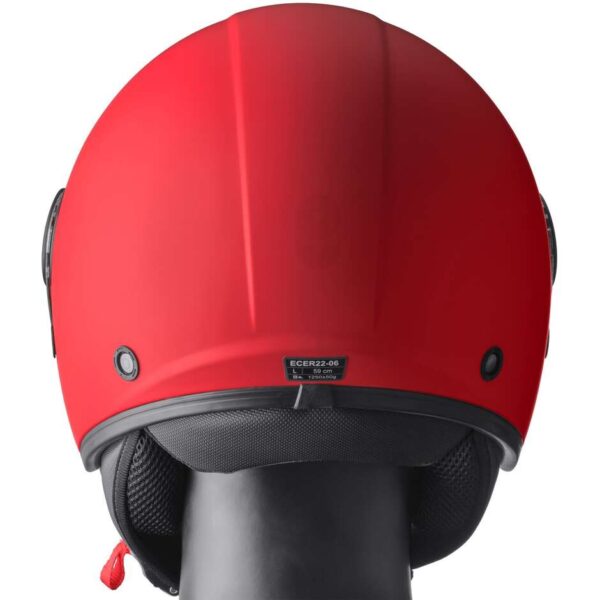 Casco Moto Jet Gms Gelato Amarena