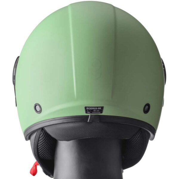 Casco Moto Jet Gms Gelato Pistacchio