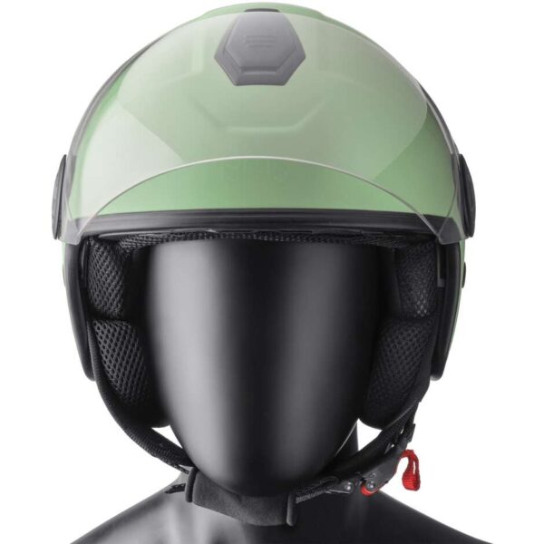 Casco Moto Jet Gms Gelato Pistacchio