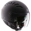 Casco Moto Jet Tucano Urbano 1230 EL TOP Grigio Carbone Opaco