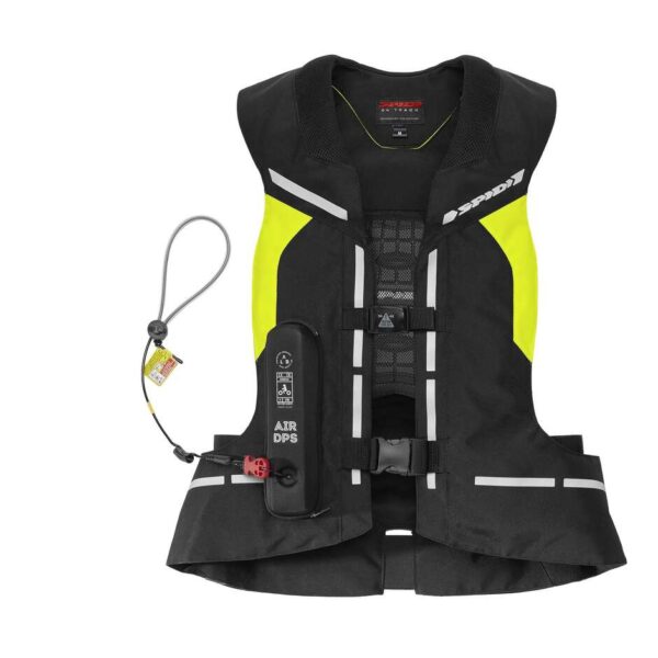 Gilet Airbag Moto Spidi AIR DPS Giallo Fluo