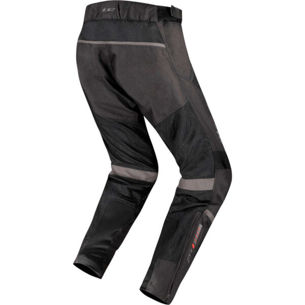 Pantaloni Moto LS2 COMO AIR MAN Nero Scuro Grigio