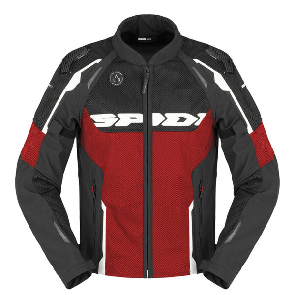 Giacca Moto Spidi Estiva Race Warrior 2 Net Rosso