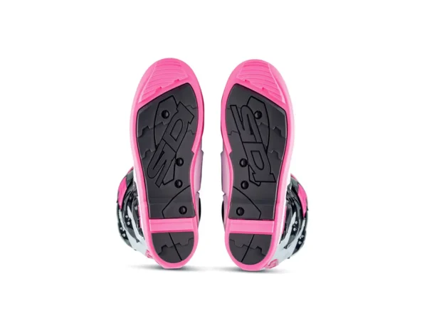 Stivali Moto Sidi Crossfire 3 SRS Nero Bianco Rosa