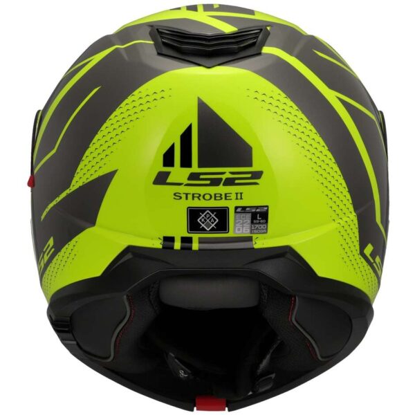 Casco Moto Modulare P/J LS2 FF908 STROBE II CODE Giallo Fluo Grigio