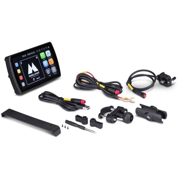 Display CarPlay da Moto Midland BIKEPLAY PRO 5,5"