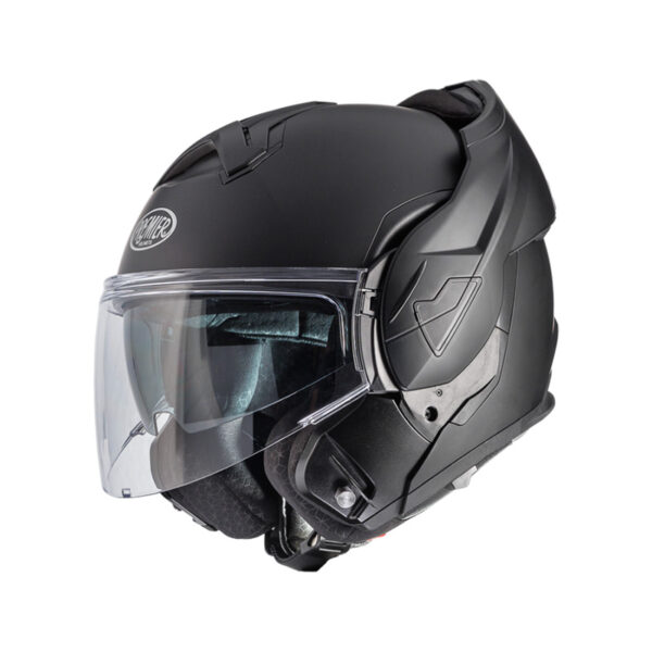 Casco Moto P/J Modulare Premier X-Charger U9 Bm Nero Opaco