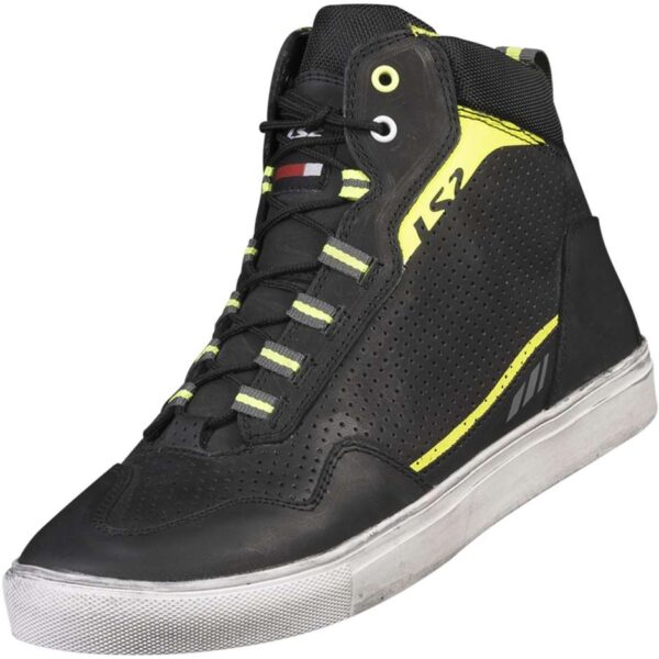 Scarpe Moto Casual Ls2 ZOE  Nero H-V Giallo