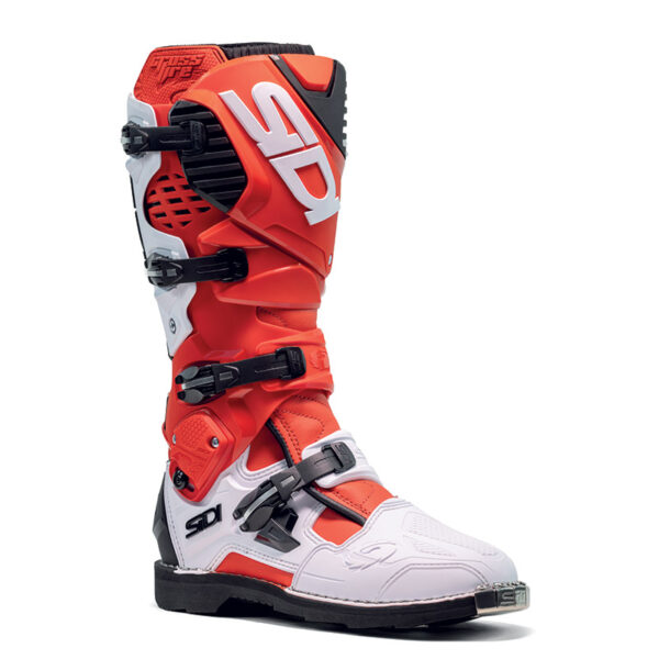Stivali Moto Sidi Crossfire 3 Rosso Bianco