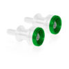 INSERTO IN ALLUMINIO VERDE SUPPORTI CAVALLETTO (coppia)
