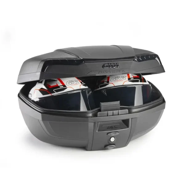 Bauletto Moto Givi E46NB Riviera Blak Edition Monolock 46 Litri