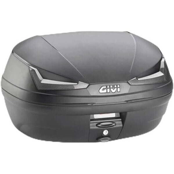 Bauletto Moto Monolock Givi E455 SIMPLY IV Catadiottri Fumè