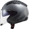 Casco Moto Jet Ls2 OF600 COPTER II Nardo Grey Lucido