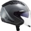 Casco Moto Jet Ls2 OF600 COPTER II Nardo Grey Lucido
