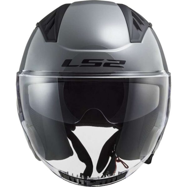 Casco Moto Jet Ls2 OF600 COPTER II Nardo Grey Lucido