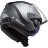 Casco Moto Jet Ls2 OF600 COPTER II Titanio Opaco