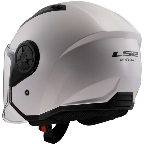 Casco Moto Jet Ls2 OF616 AIRFLOW 2 SOLID Bianco