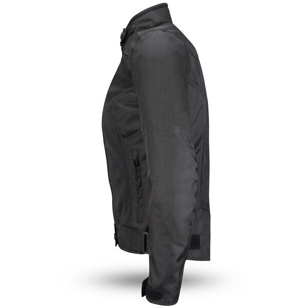 Giubbotto Moto Estivo Traforato Ufo SIRLES Lady Air Nero