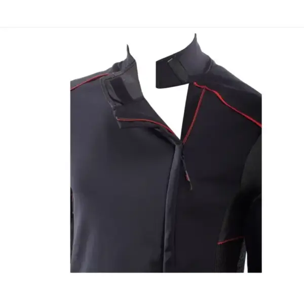 Giacca-In-Tessuto-Antivento-Unisex-Sixs-WTJ-V3-Nero-Rosso- (2) Giacca In Tessuto Antivento Unisex Sixs WTJ-V3 Nero Rosso