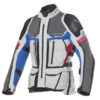 giacca-moto-clover-crossover-4-wp-airbag-blu-grigio_290502 Giacca Moto Clover CROSSOVER 4 WP AIRBAG Blu Grigio
