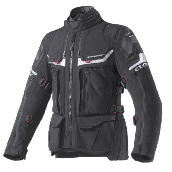 giacca-moto-clover-crossover-4-wp-airbag-nero_290500 Giacca Moto Clover CROSSOVER 4 WP AIRBAG Nero