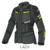 17004_GRA-G_1-600x600 Giacca Moto Donna Clover GTS-5 WP LADY Giallo Grigio Scuro