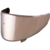 SILVER Visiera Kyt PER CASCO TT-REVO NEW IRIDIUM CHROMED SILVER