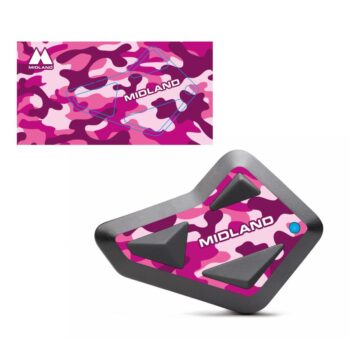 6dd9f802fcaf38fafb7cedc0e63e Adesivo Midland Style Cover Pink Camo Racing Per Interfoni della Linea BT MINI (1 pz.)
