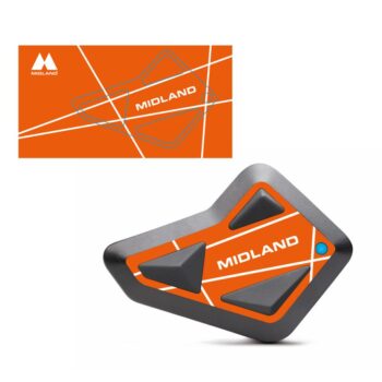 9abed1417db58e664bb2f98d8479 Adesivo Midland Style Cover Orange Racing Per Interfoni della Linea BT MINI (1 pz.)