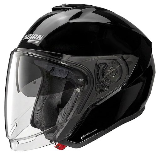 N46000007301_NOLAN-N40-6-CLASSICO-Nero-Lucido-301 CASCO MOTO NOLAN N40-6 Classico NERO LUCIDO