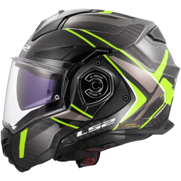 casco-moto-modulare-p-j-in-carbonio-ls2-ff901-advant-x-c-future-ii-giallo-fluo_249806 Casco Moto Modulare P/J in Carbonio LS2 FF901 ADVANT X C FUTURE II Giallo Fluo