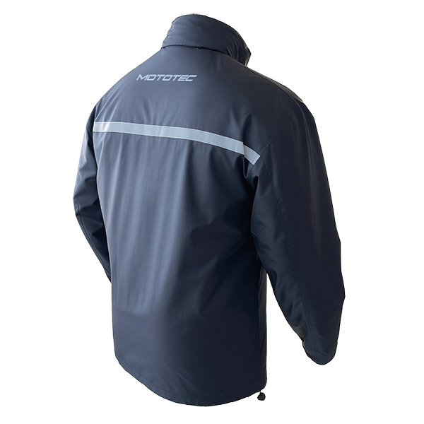 SET ANTIPIOGGIA MOTOTEC PERFECT DRY NERO GIACCA E PANTALONI