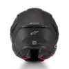 8202026_110_S_R7_SOLID_HELMET_ECE06_R4 Casco Moto Integrale Alpinestars S-R7 Nero Opaco