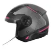 Casco Moto Jet LS2 OF616 Airflow II Solar Grigio Rosa