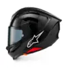 alp26 Casco Moto Integrale Alpinestars S-R7 Nero Opaco