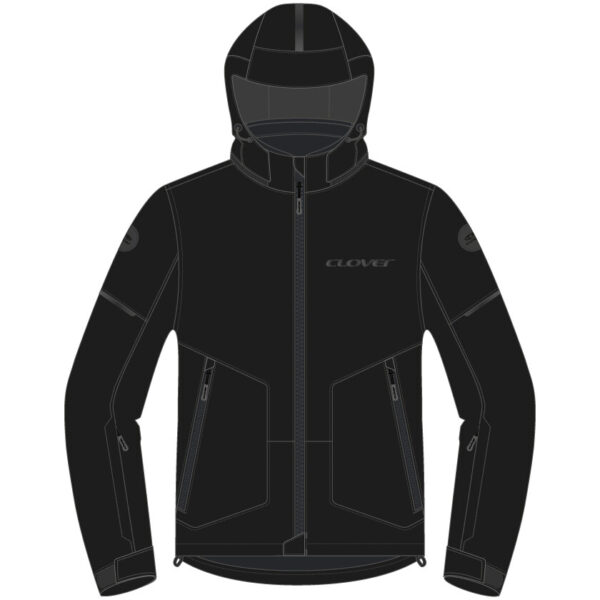 Giubbotto Moto Uomo Clover RAMBLA-2 WP Sabbia