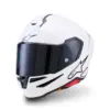 s-l1600 Casco Moto Integrale Alpinestars S-R7 Solid Bianco Lucido ECE 22.06